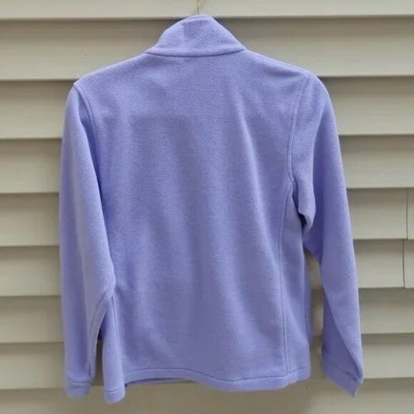 Woolrich Andes Full Zip Fleece Jacket - Lilac - Picture 2 of 4